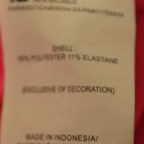 New Balance Pink Racer Back Tank Size Small NB Dry Reflective Run Athleisure - Picture 3 of 12